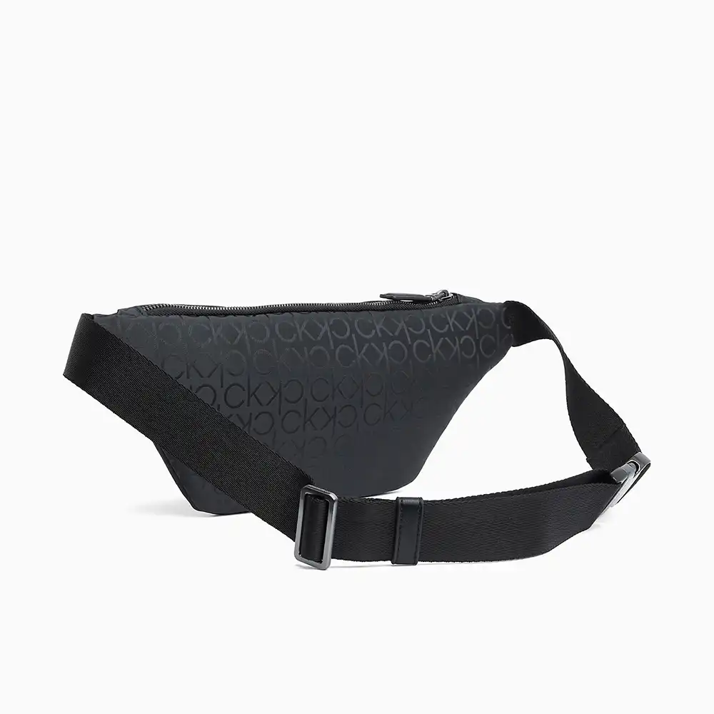 Sac banane homme Calvin Klein industrial mono dark Noir