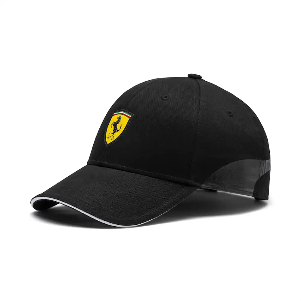 Casquette homme Puma Gorra gansear trucker cap rojo ferrari Noir - ZESHOES