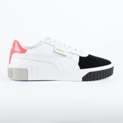 Basket de ville basse femme Puma Cali Remix Blanc - ZESHOES