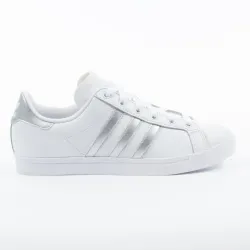 Basket femme Adidas coast star Blanc - ZESHOES