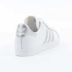 Basket femme Adidas coast star Blanc - ZESHOES