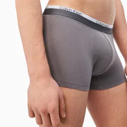 Boxer homme Calvin Klein crossed logo pack x3 Multicolor - ZESHOES