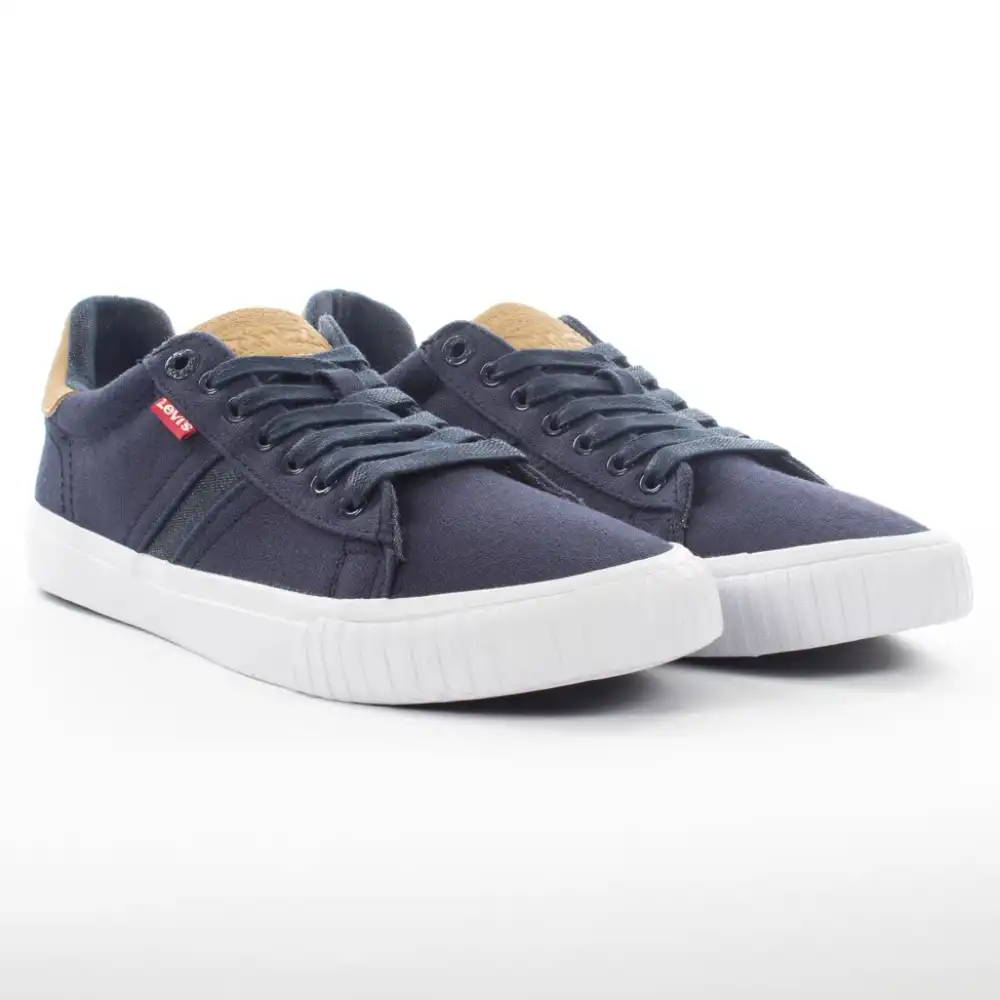 Basket basse homme Levis skinner Bleu - ZESHOES