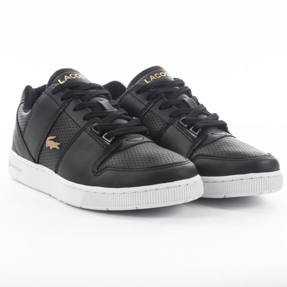Basket basse femme Lacoste thrill 120 schwarz Noir ZESHOES
