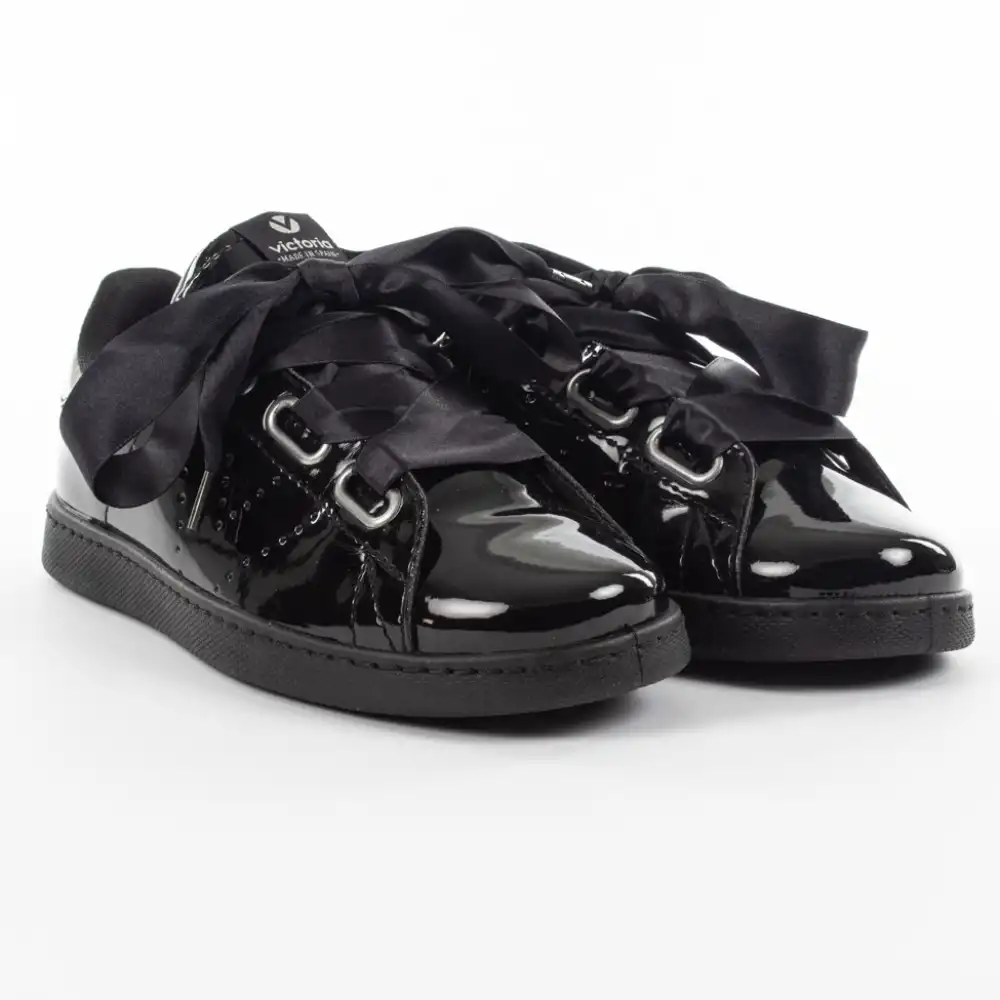 Basket femme Victoria victoria negron Noir - ZESHOES