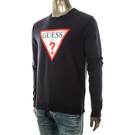 Produits victimes de leur succès Guess Bleu triangle logo