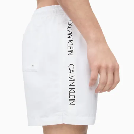 Produits victimes de leur succès Calvin Klein Blanc drawstring side logo