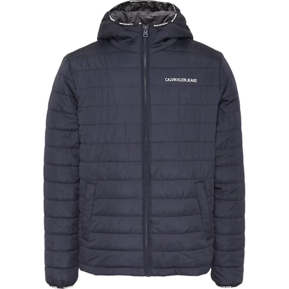 Doudoune homme Calvin Klein classic logo Bleu ZESHOES