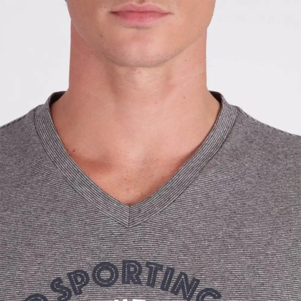 T shirt manche courte homme Kaporal golia medium mel Gris - ZESHOES