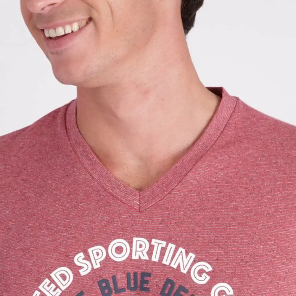 T shirt manche courte homme Kaporal golia chemel Rouge