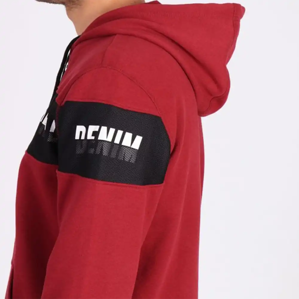 Sweat zippé homme Kaporal hoodie zippé olive cognac Cognac - ZESHOES