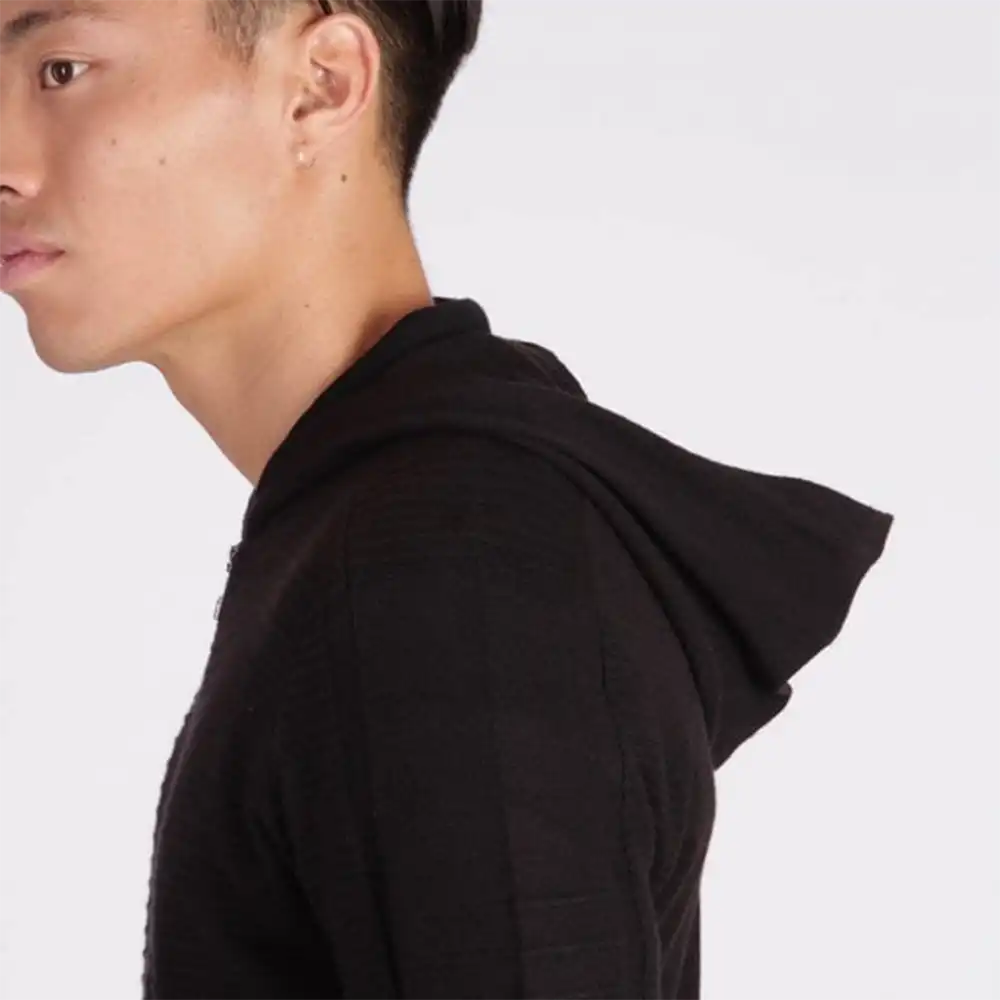 Gilet homme Kaporal moda zippé Noir - ZESHOES