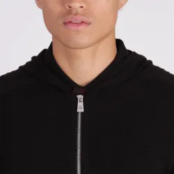 Gilet homme Kaporal moda zippé Noir - ZESHOES