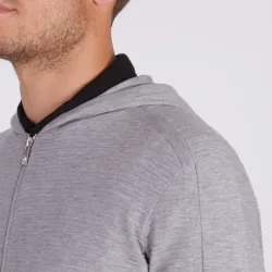 Gilet homme Kaporal moda medium mel Gris - ZESHOES