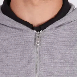 Gilet homme Kaporal moda medium mel Gris - ZESHOES