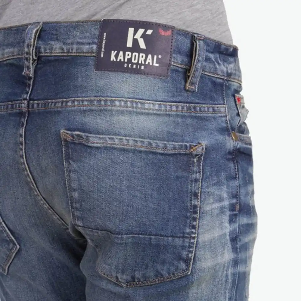 Jeans homme Kaporal darko coralj Bleu - ZESHOES