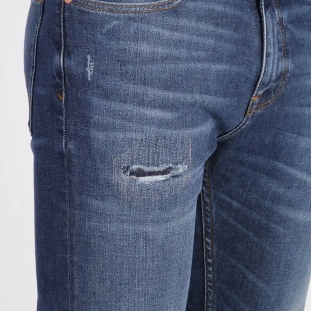 Jeans homme Kaporal darko repair Bleu - ZESHOES