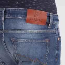 Jeans homme Kaporal darko repair Bleu - ZESHOES