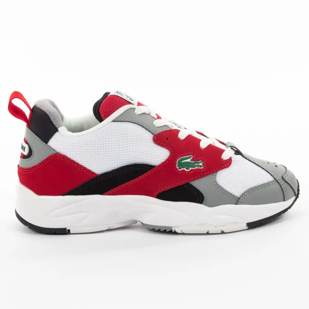 Basket basse homme Lacoste storm 96 Rouge