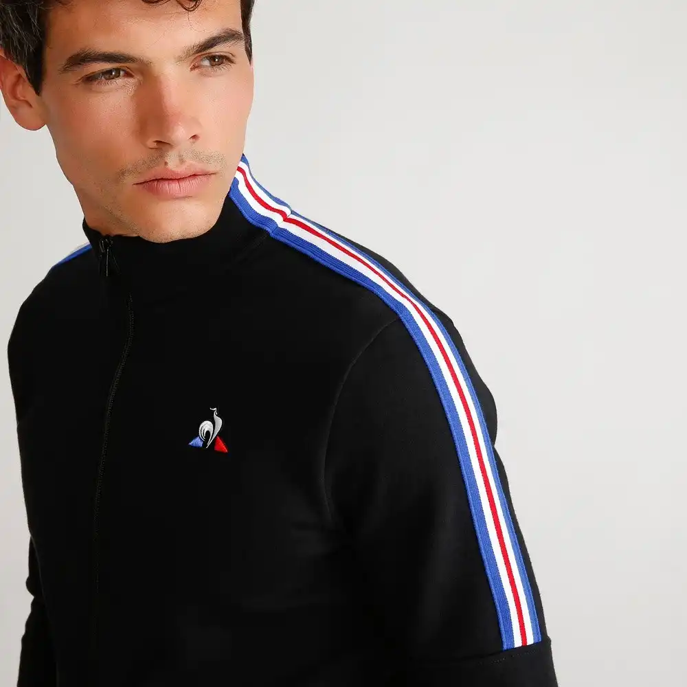 Produits victimes de leur succès Le Coq Sportif zippé tri saison fz Noir