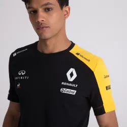 T shirt manche courte homme Le Coq Sportif renault sport Noir - ZESHOES