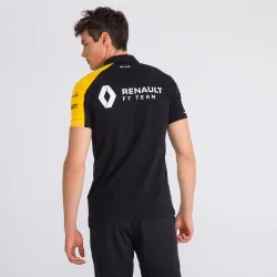 Polo manche courte Le Coq Sportif renault sport Noir