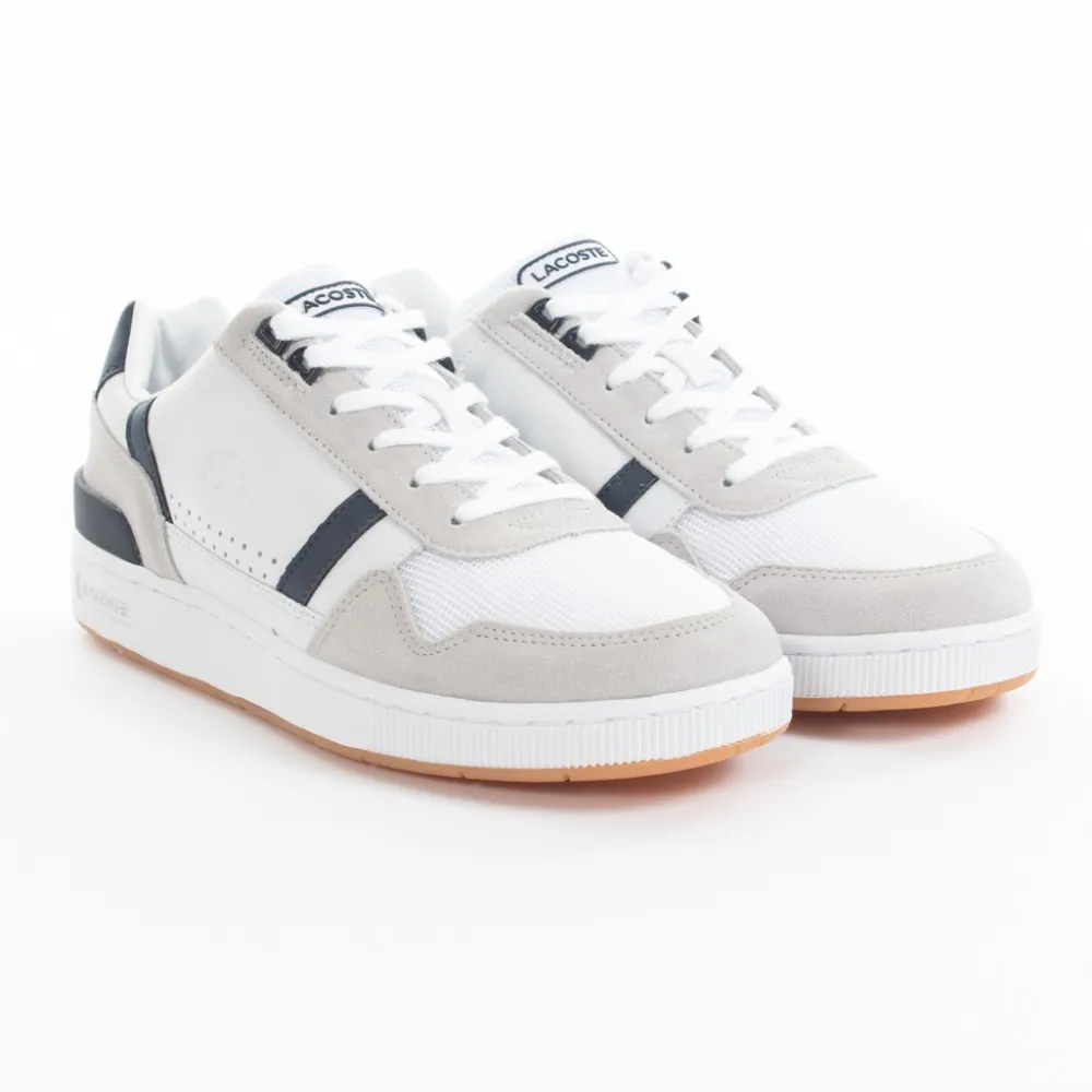 Basket de ville basse homme Lacoste t-clip 120 Blanc ZESHOES