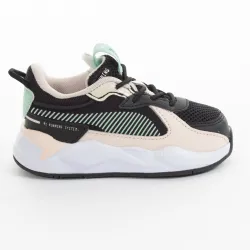 Basket basse garcon Puma rs-x joy black-rosewater Noir - ZESHOES