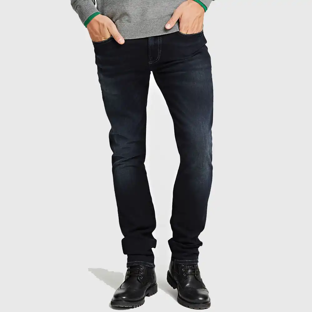Jeans homme Guess ultimate stretch Noir - ZESHOES