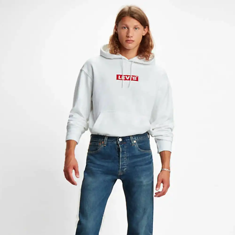 redtab relaxed graphic hoodie
