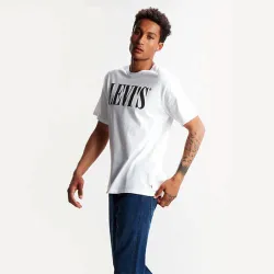 T shirt manche courte homme Levis relaxed graphic Blanc - ZESHOES