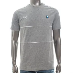 T shirt manche courte homme Puma bmw motosport Gris - ZESHOES