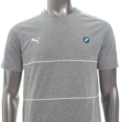 T shirt manche courte homme Puma bmw motosport Gris - ZESHOES