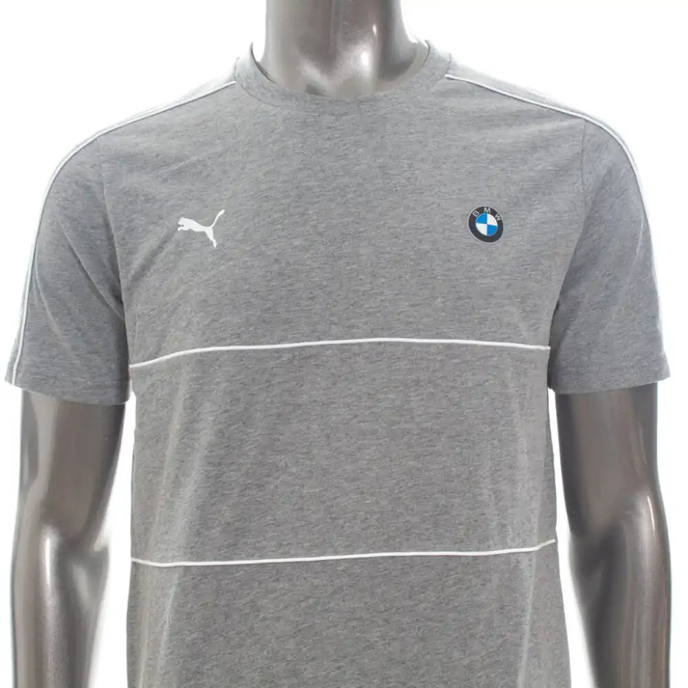 T shirt manche courte homme Puma bmw motosport Gris - ZESHOES