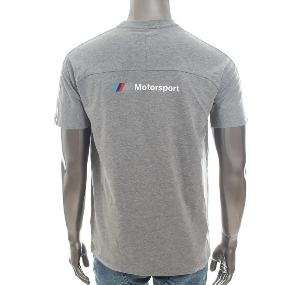 T shirt manche courte homme Puma bmw motosport Gris - ZESHOES