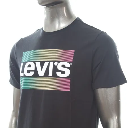 Produits victimes de leur succès Levis Noir logo graphic sportswear