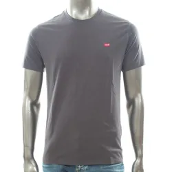 T shirt manche courte homme Levis band front logo Gris - ZESHOES