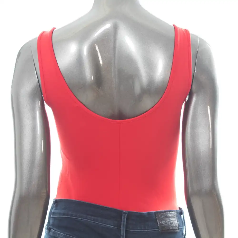 Tee shirt manche courte femme Levis dos nue bodysuit Rouge - ZESHOES