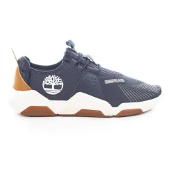 Basket de ville basse homme Timberland earth rally oxford knit Bleu - ZESHOES
