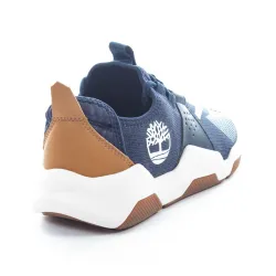Basket de ville basse homme Timberland earth rally oxford knit Bleu - ZESHOES