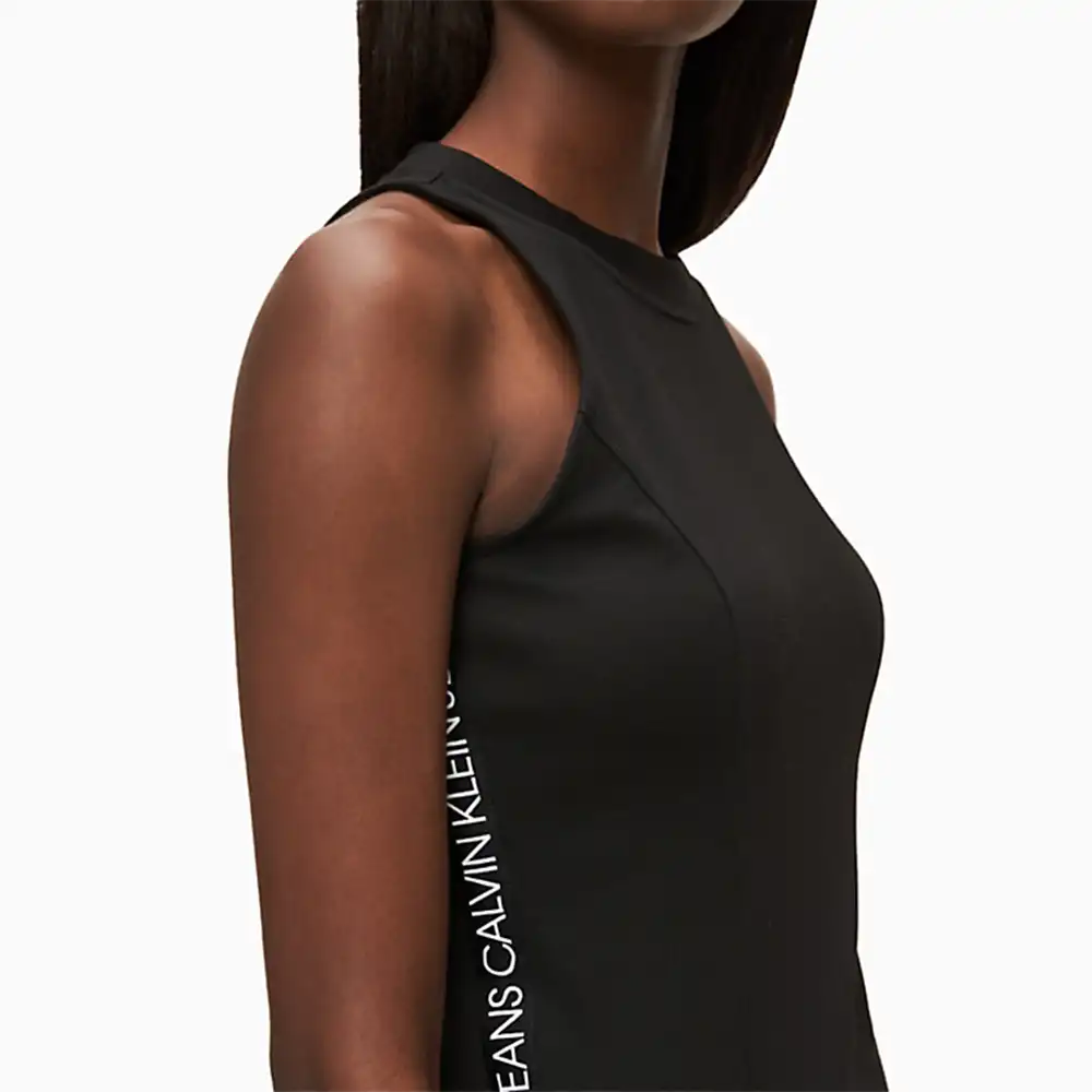 logo elastic fitted milano