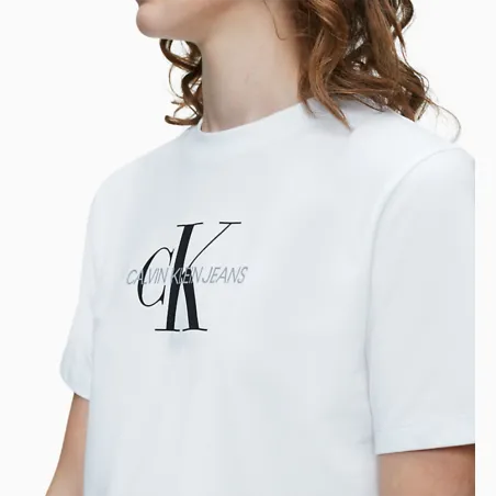 Produits victimes de leur succès Calvin Klein Blanc  w monogram modern straight