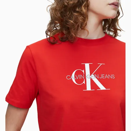 Produits victimes de leur succès Calvin Klein Rouge  w monogram modern straight
