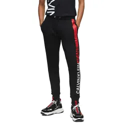 side logo joggers