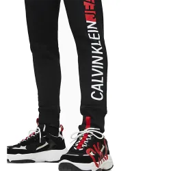 side logo joggers