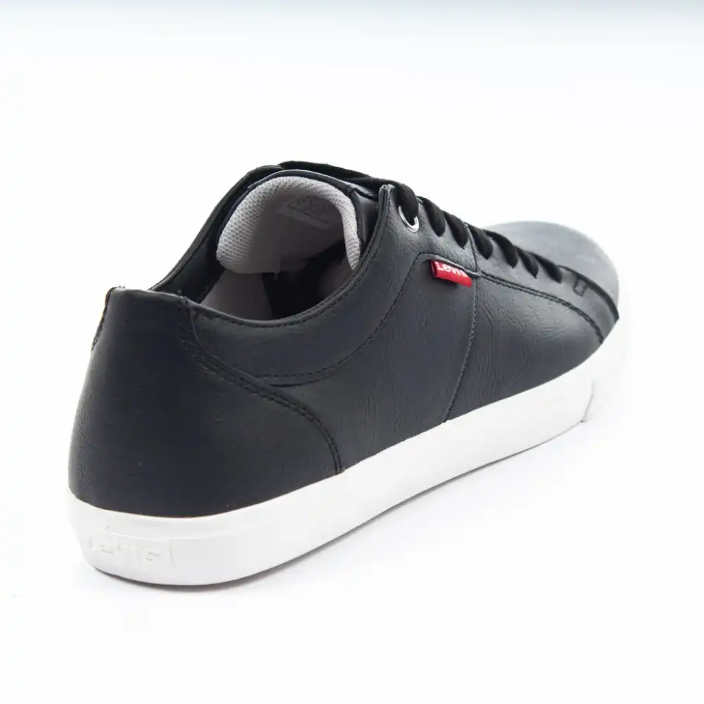 Basket basse homme Levis plimsolls regular Noir - ZESHOES