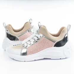 Basket femme Guess rose