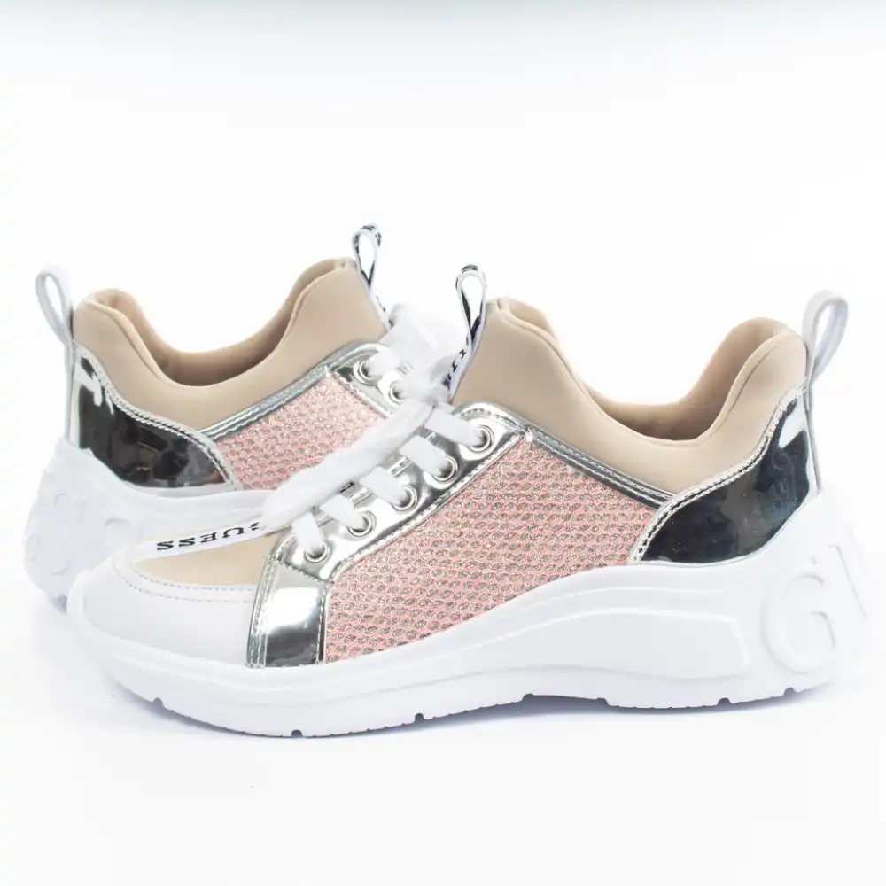 Basket femme Guess rose