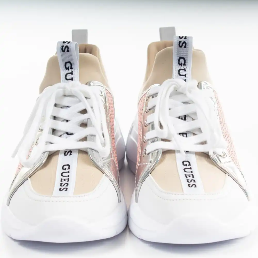 Basket femme Guess rose