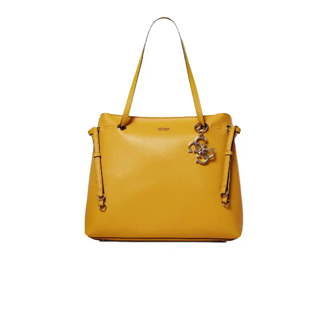 Sac à main Guess en cuir jaune